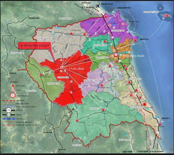 Quy hoạch sử dụng đất đến năm 2030 và Kế hoạch sử dụng đất năm đầu của quy hoạch sử dụng đất huyện Sơn Hà.