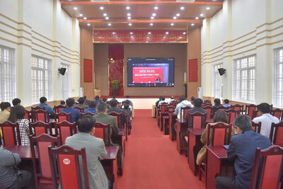 Hội nghị Báo cáo viên Tỉnh ủy tháng 3/2025.